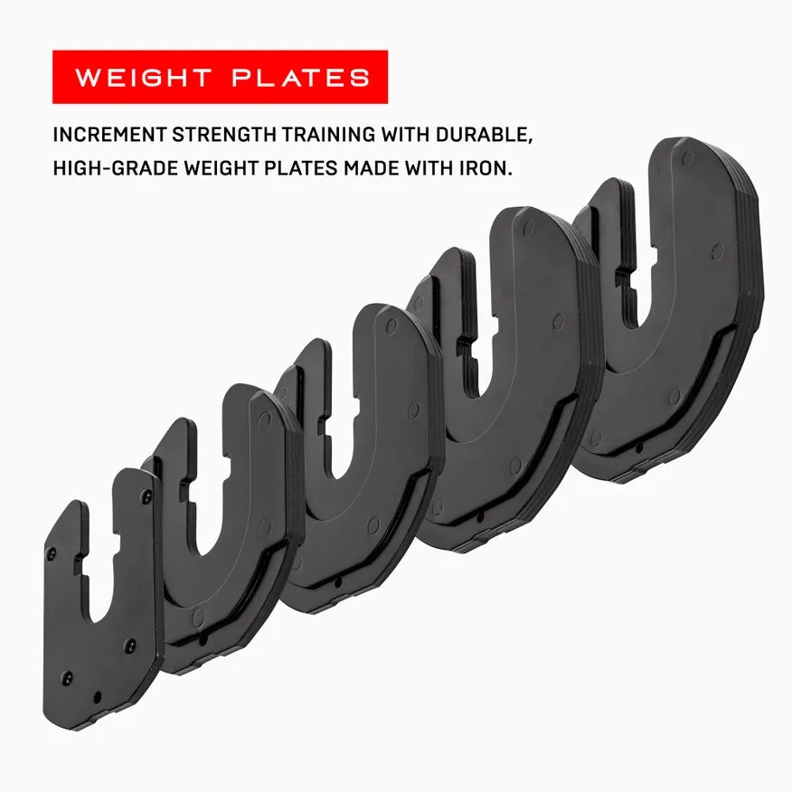 Powerdyne Adjustable 55Lbs Dumbbell - Coal (Single)