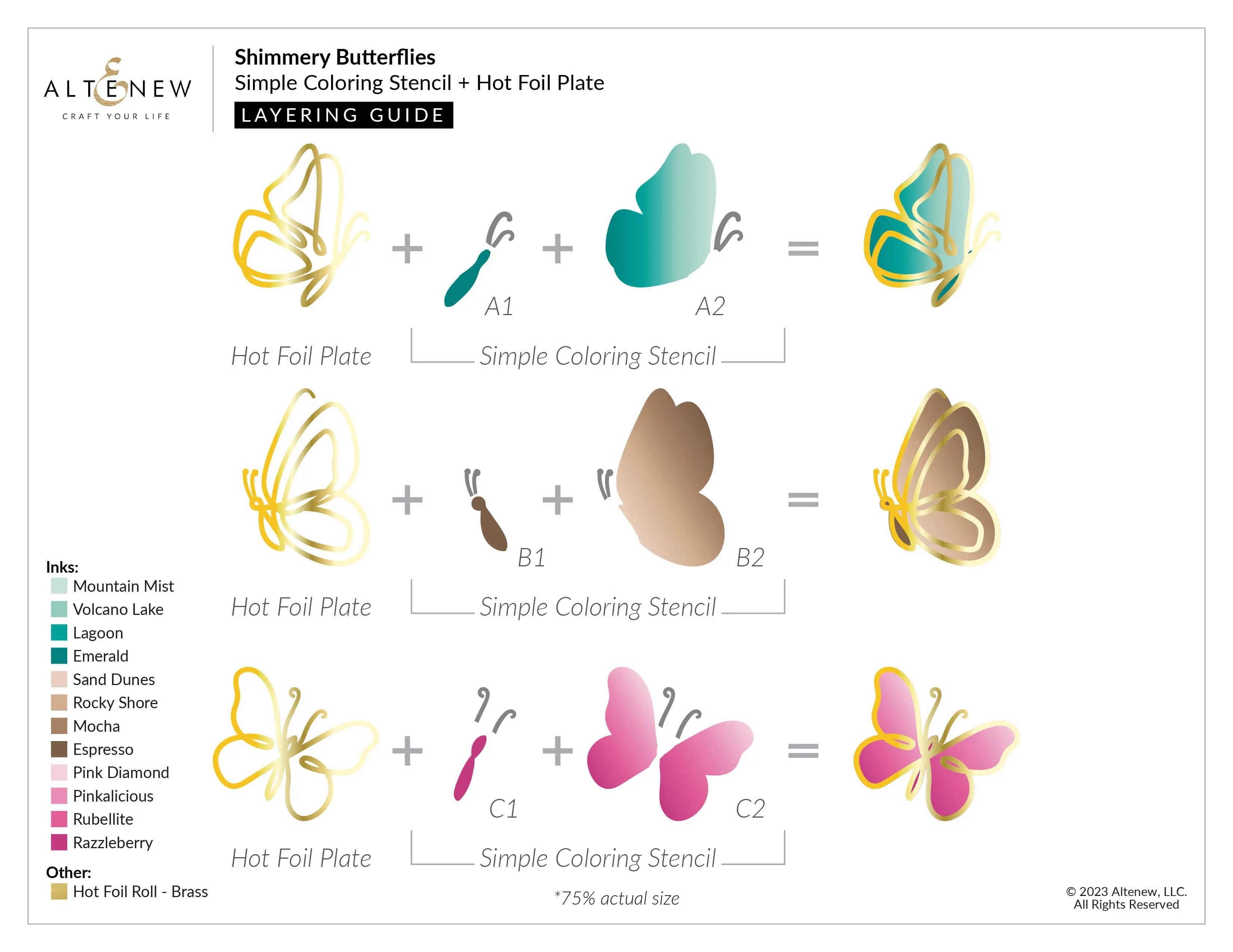 Shimmery Butterflies