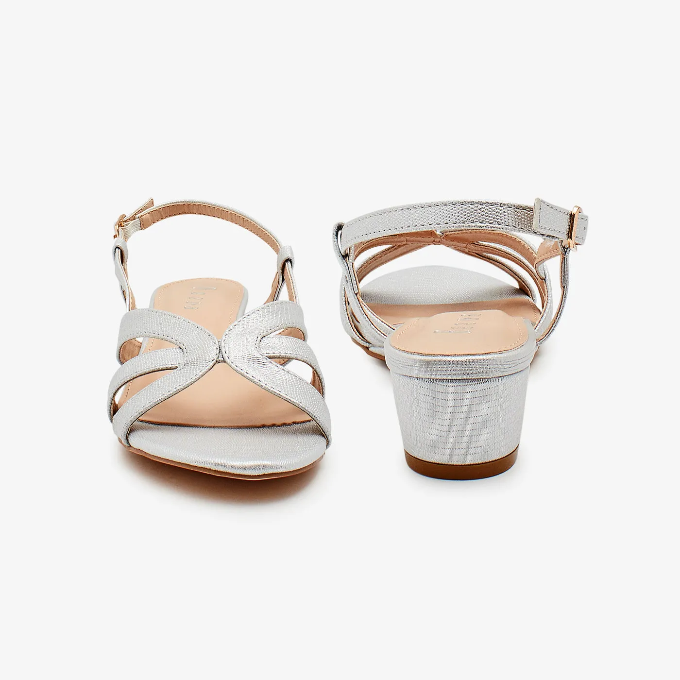 Shimmery Sandals for Women
