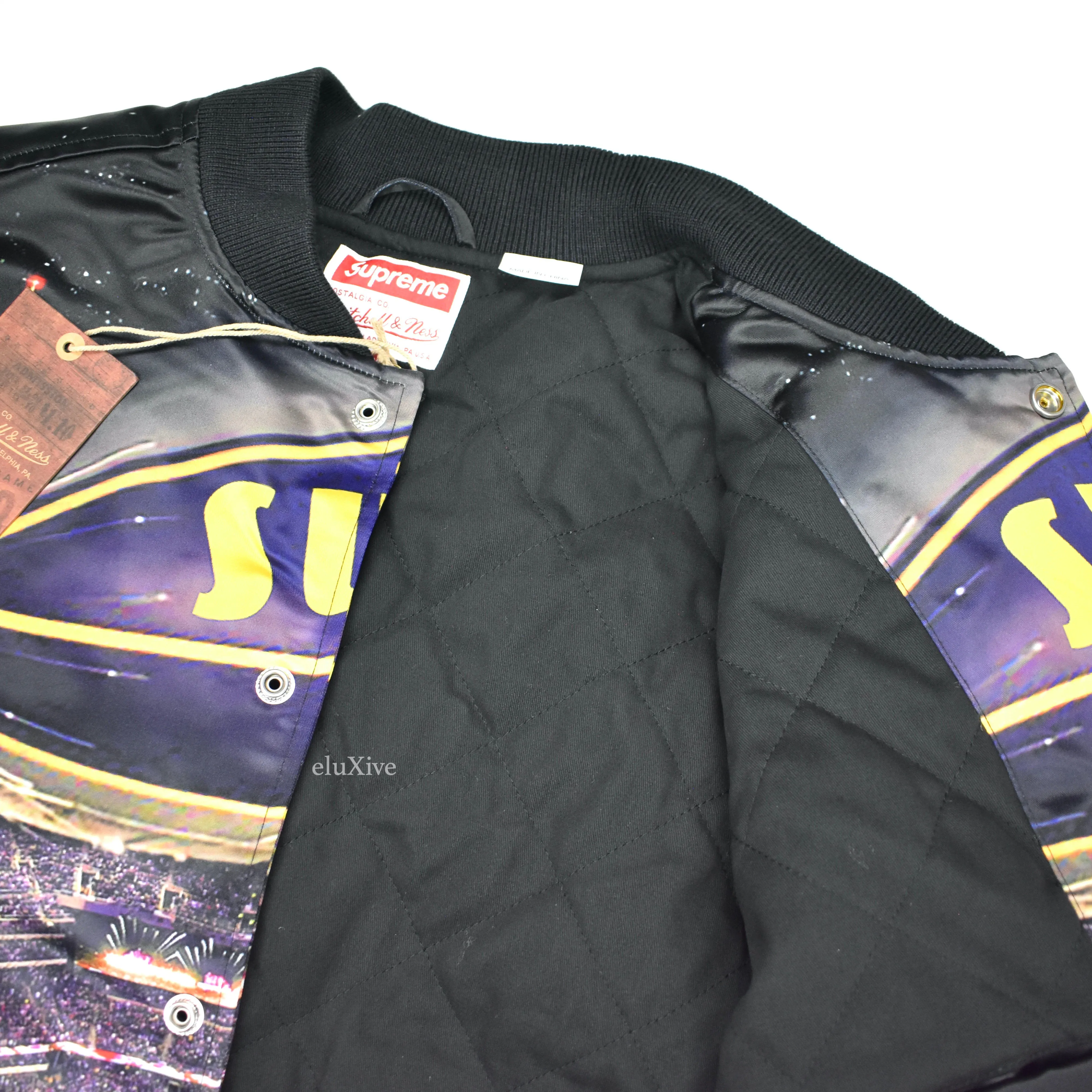 Supreme x Mitchell & Ness - Blimp Logo Stadium Jacket