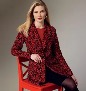 Vogue Pattern 9133 Misses' Jacket