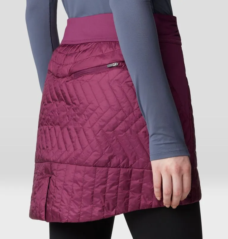 Women's Treffkin Insulated Mini Skirt - Sugar Plum