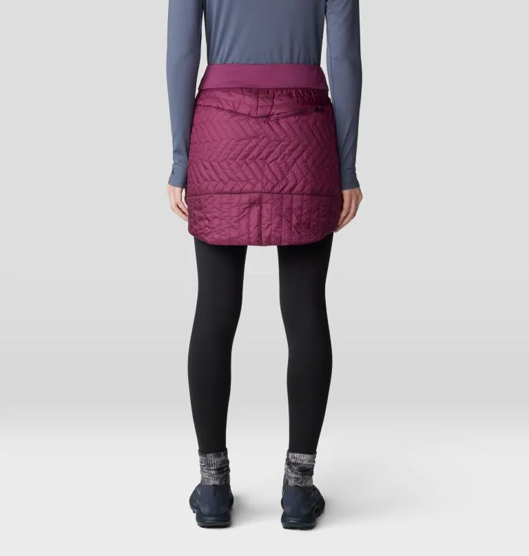 Women's Treffkin Insulated Mini Skirt - Sugar Plum